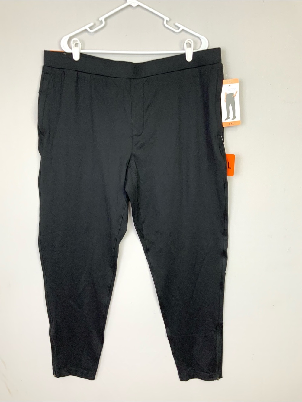 NWT Mondetta Outdoor Project Men's XXL Black Active Performance Jogger Pants